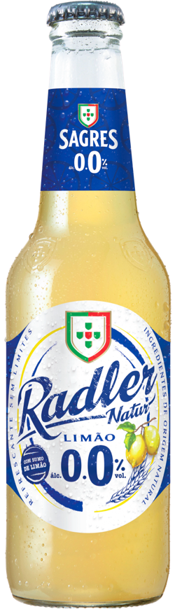 Cerveja Sagres Radler sem Álcool